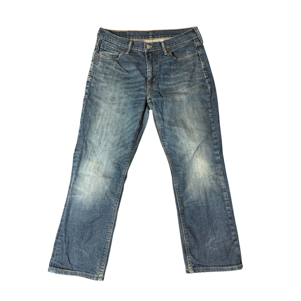 Levis Jeans Mens 30x30 Blue 541 Denim Straight Leg Medium Wash Workwear Outdoors